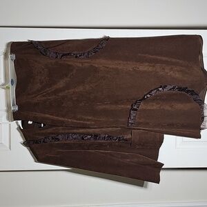 Design Todays 2 piece Vintage Plus Size Jacket and Skirt Made in the USA